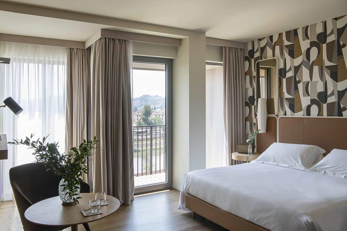 Columbus Urban Resort 佛罗伦萨 外观 照片 A room at the hotel